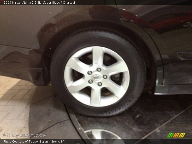 Super Black / Charcoal 2009 Nissan Altima 2.5 SL