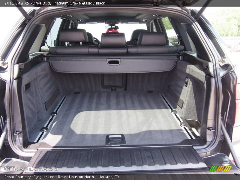 Platinum Gray Metallic / Black 2011 BMW X5 xDrive 35d