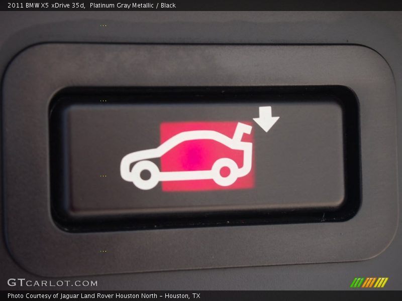 Platinum Gray Metallic / Black 2011 BMW X5 xDrive 35d