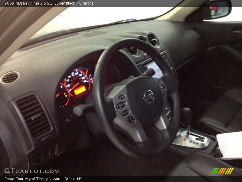 Super Black / Charcoal 2009 Nissan Altima 2.5 SL