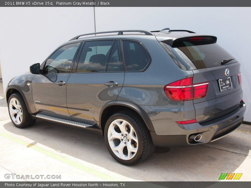 Platinum Gray Metallic / Black 2011 BMW X5 xDrive 35d