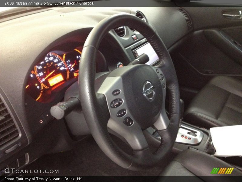 Super Black / Charcoal 2009 Nissan Altima 2.5 SL