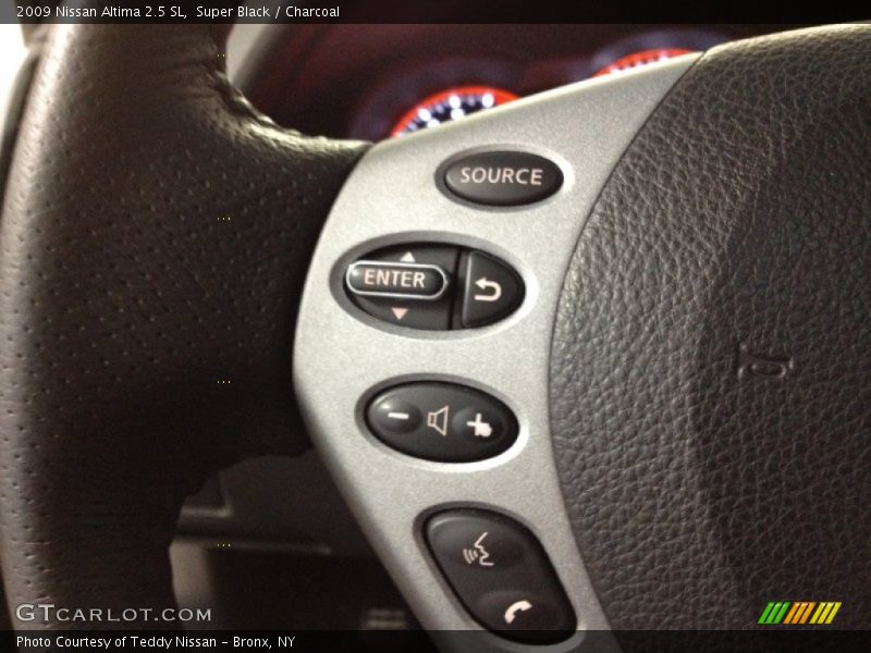 Super Black / Charcoal 2009 Nissan Altima 2.5 SL