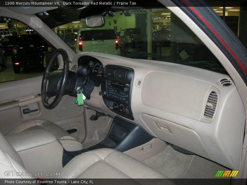 Dark Toreador Red Metallic / Prairie Tan 1998 Mercury Mountaineer V6