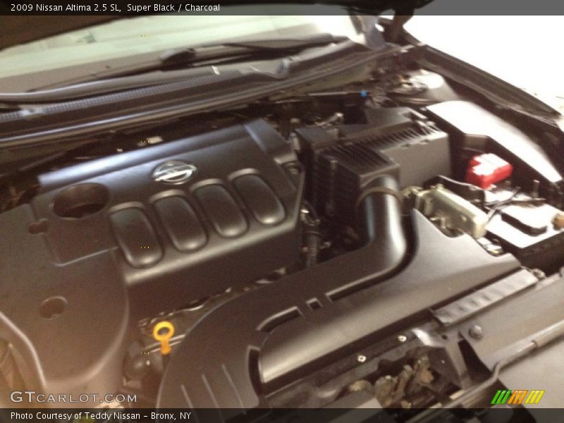 Super Black / Charcoal 2009 Nissan Altima 2.5 SL