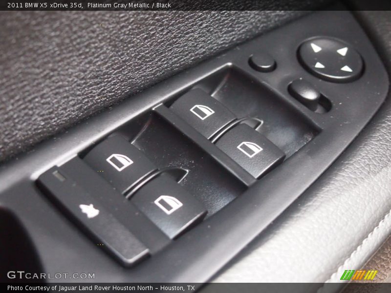 Platinum Gray Metallic / Black 2011 BMW X5 xDrive 35d