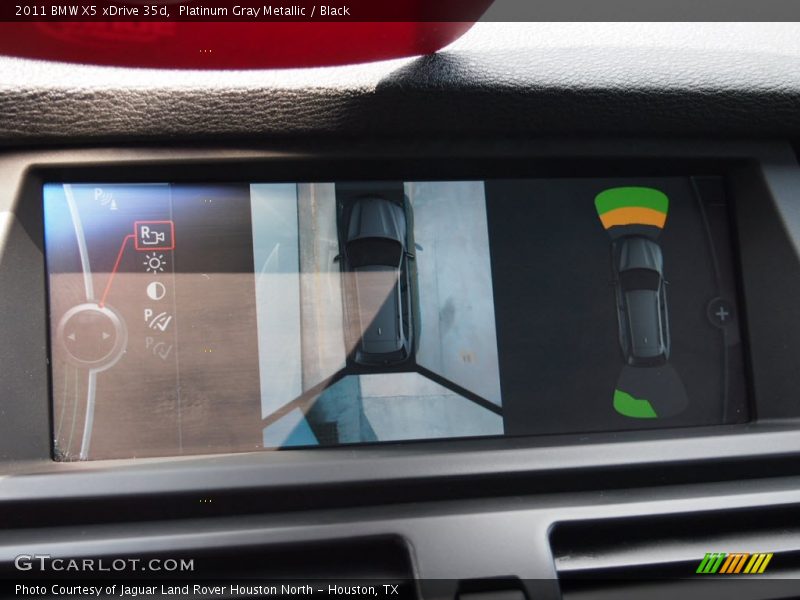 Platinum Gray Metallic / Black 2011 BMW X5 xDrive 35d