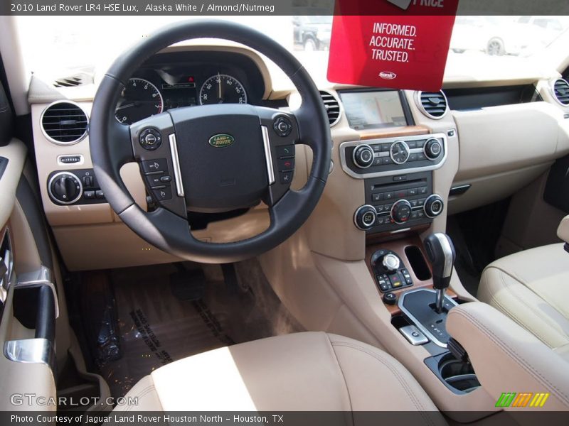 Alaska White / Almond/Nutmeg 2010 Land Rover LR4 HSE Lux