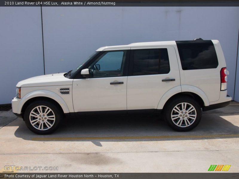 Alaska White / Almond/Nutmeg 2010 Land Rover LR4 HSE Lux