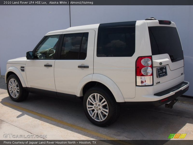 Alaska White / Almond/Nutmeg 2010 Land Rover LR4 HSE Lux