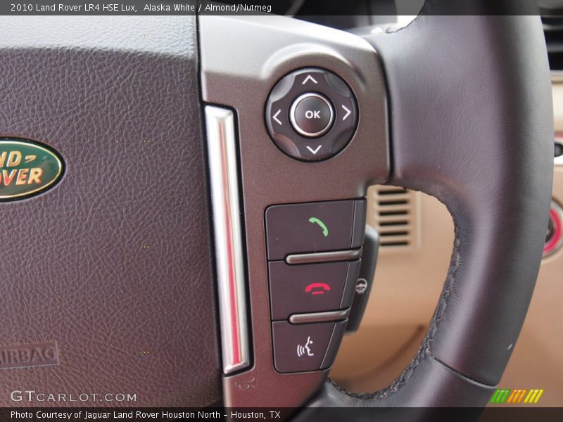 Alaska White / Almond/Nutmeg 2010 Land Rover LR4 HSE Lux