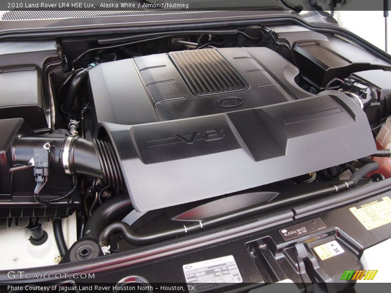 Alaska White / Almond/Nutmeg 2010 Land Rover LR4 HSE Lux