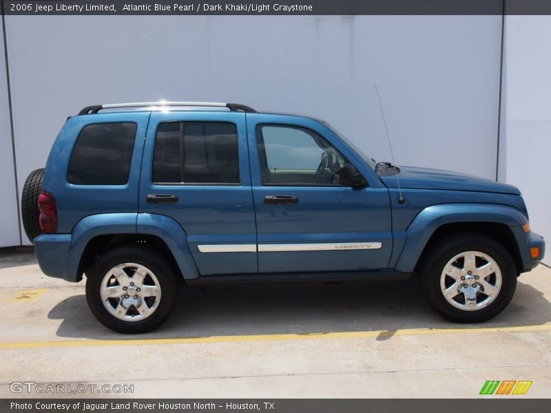 Atlantic Blue Pearl / Dark Khaki/Light Graystone 2006 Jeep Liberty Limited
