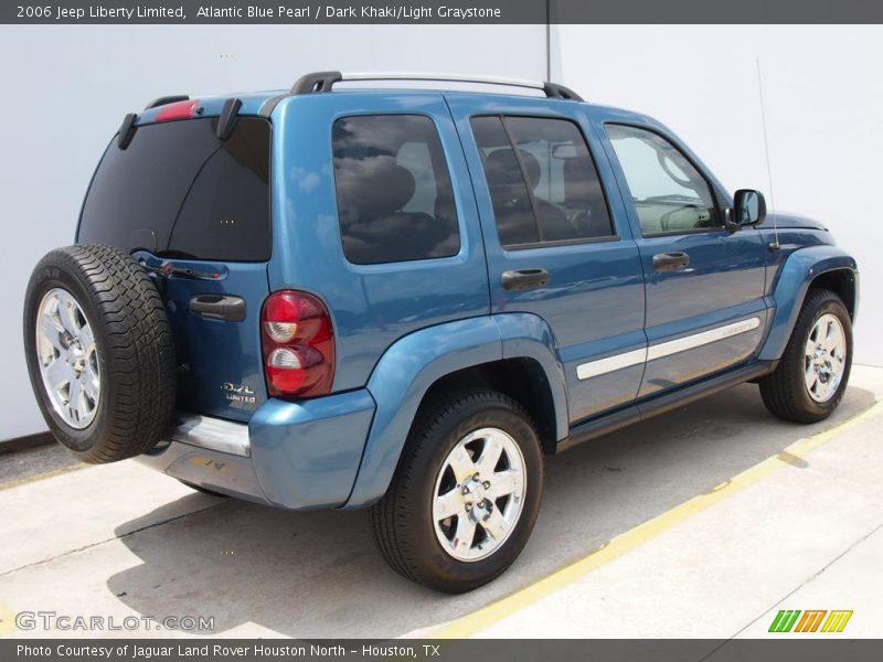 Atlantic Blue Pearl / Dark Khaki/Light Graystone 2006 Jeep Liberty Limited