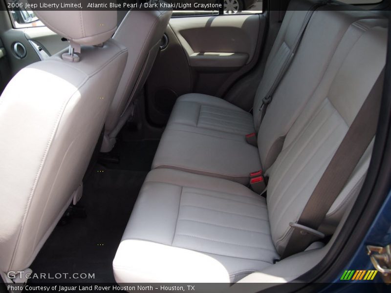 Atlantic Blue Pearl / Dark Khaki/Light Graystone 2006 Jeep Liberty Limited