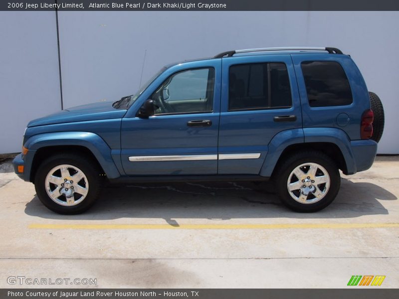 Atlantic Blue Pearl / Dark Khaki/Light Graystone 2006 Jeep Liberty Limited