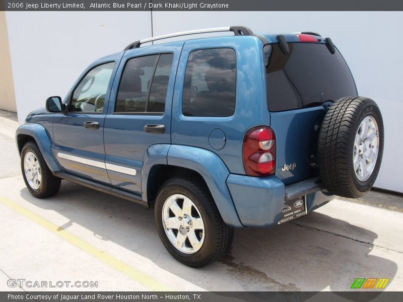 Atlantic Blue Pearl / Dark Khaki/Light Graystone 2006 Jeep Liberty Limited