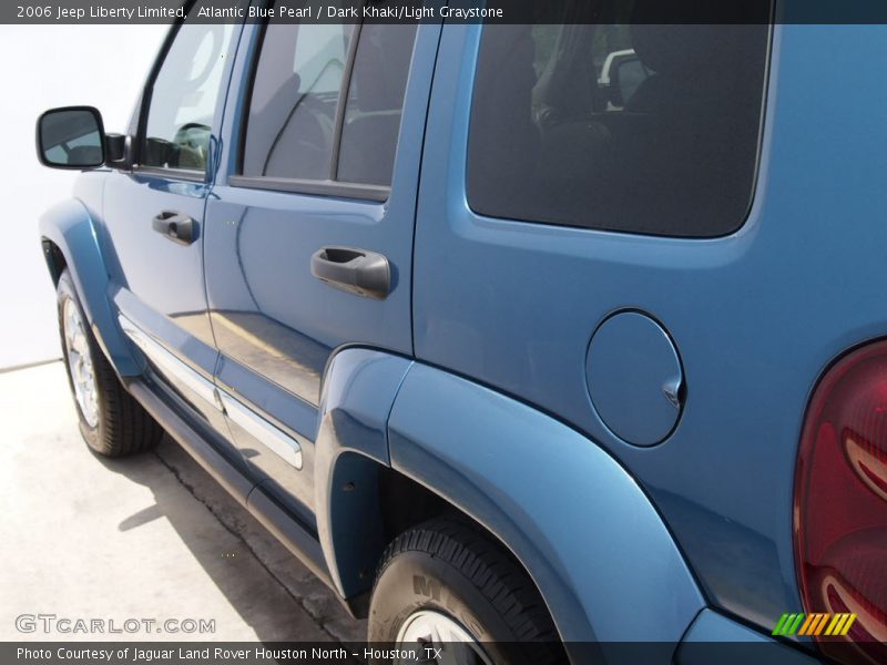 Atlantic Blue Pearl / Dark Khaki/Light Graystone 2006 Jeep Liberty Limited