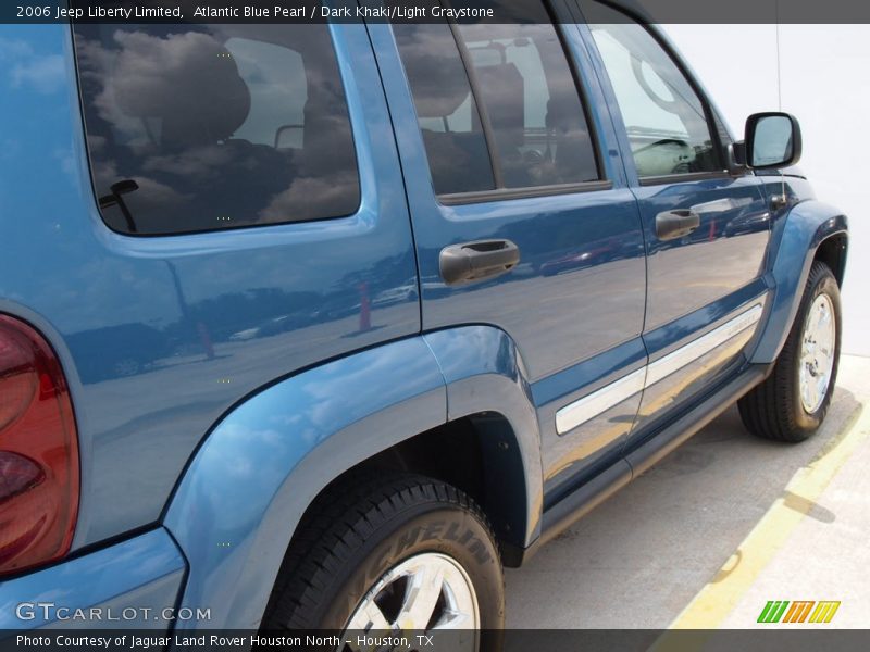 Atlantic Blue Pearl / Dark Khaki/Light Graystone 2006 Jeep Liberty Limited