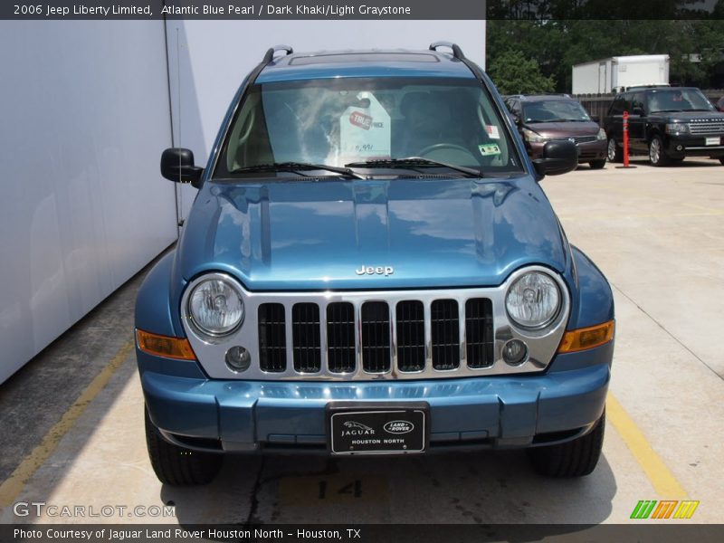 Atlantic Blue Pearl / Dark Khaki/Light Graystone 2006 Jeep Liberty Limited