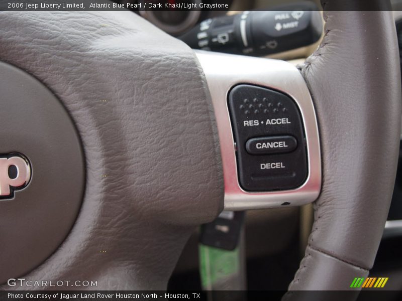 Atlantic Blue Pearl / Dark Khaki/Light Graystone 2006 Jeep Liberty Limited