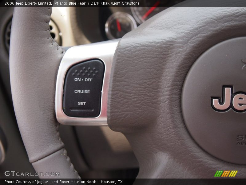 Atlantic Blue Pearl / Dark Khaki/Light Graystone 2006 Jeep Liberty Limited