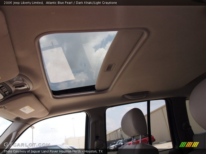 Atlantic Blue Pearl / Dark Khaki/Light Graystone 2006 Jeep Liberty Limited