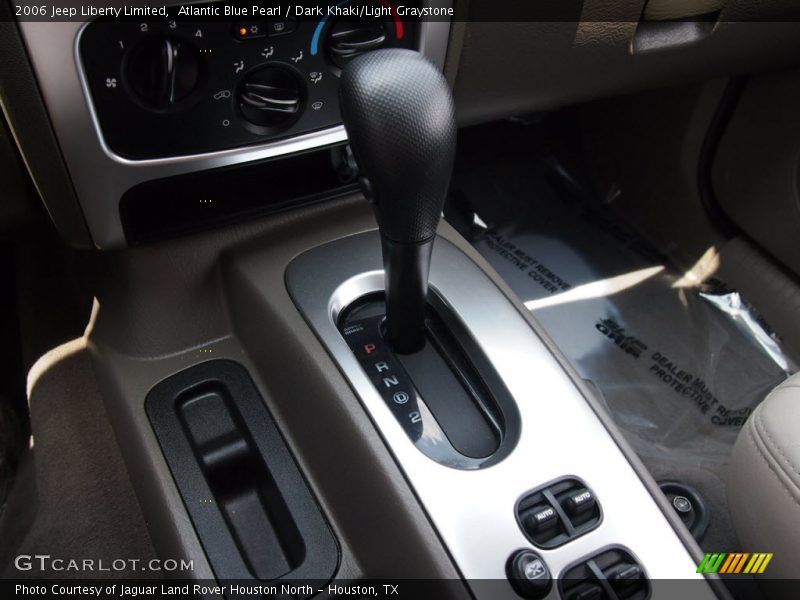 Atlantic Blue Pearl / Dark Khaki/Light Graystone 2006 Jeep Liberty Limited