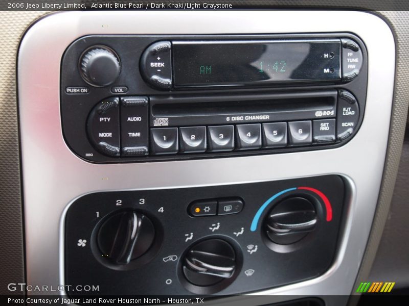 Atlantic Blue Pearl / Dark Khaki/Light Graystone 2006 Jeep Liberty Limited