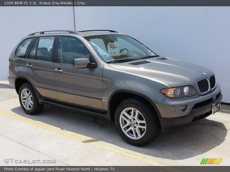Stratus Grey Metallic / Grey 2006 BMW X5 3.0i