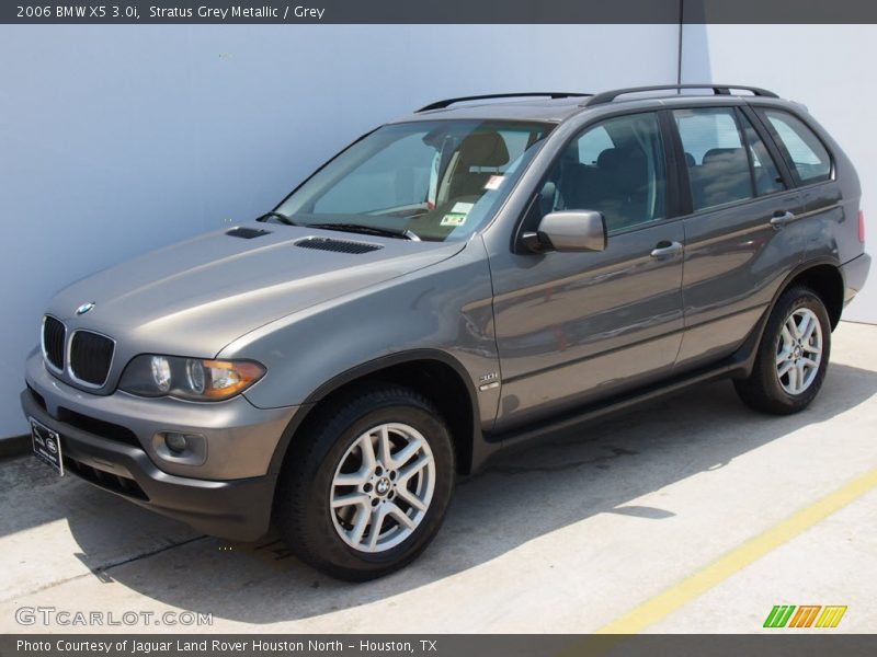 Stratus Grey Metallic / Grey 2006 BMW X5 3.0i