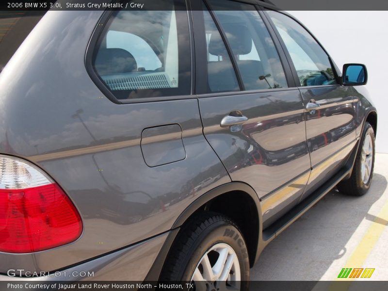 Stratus Grey Metallic / Grey 2006 BMW X5 3.0i