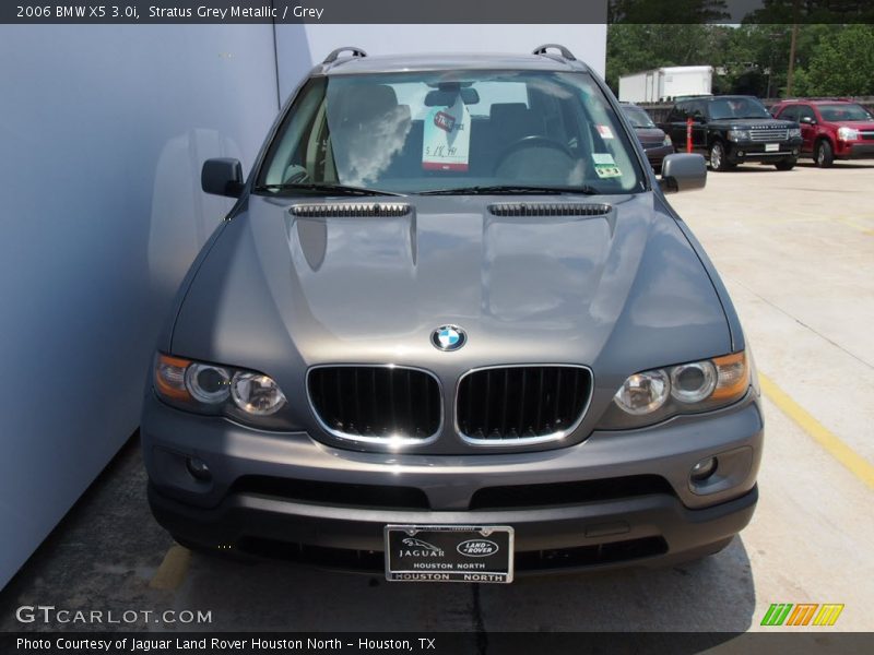Stratus Grey Metallic / Grey 2006 BMW X5 3.0i