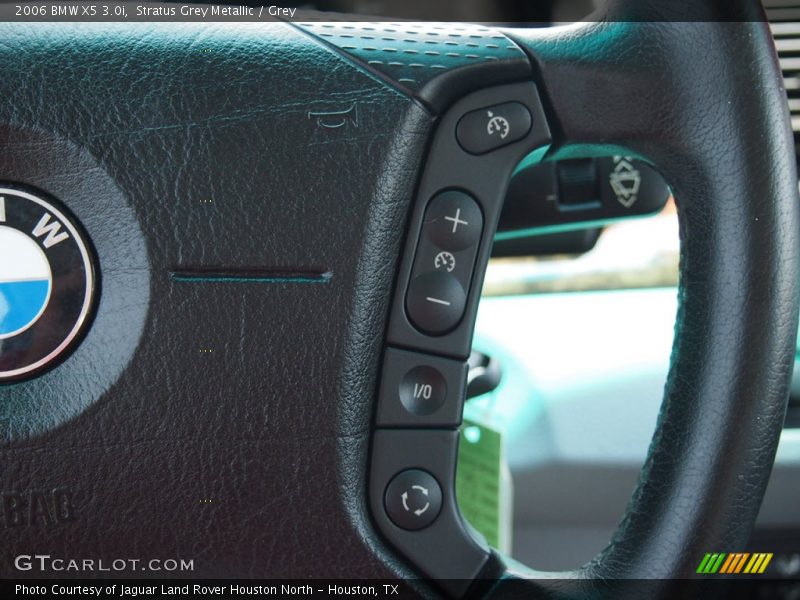 Stratus Grey Metallic / Grey 2006 BMW X5 3.0i