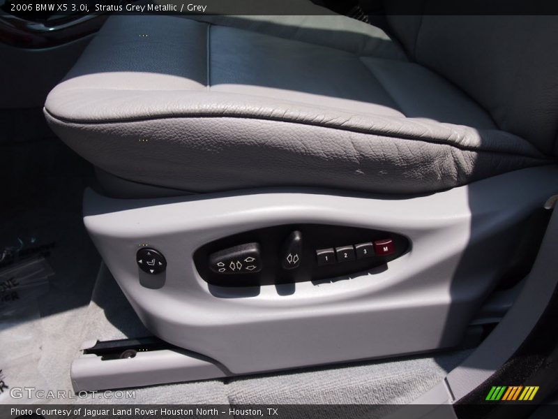 Stratus Grey Metallic / Grey 2006 BMW X5 3.0i