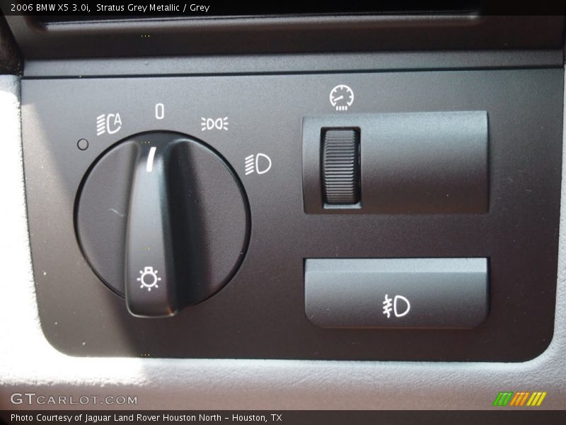 Stratus Grey Metallic / Grey 2006 BMW X5 3.0i
