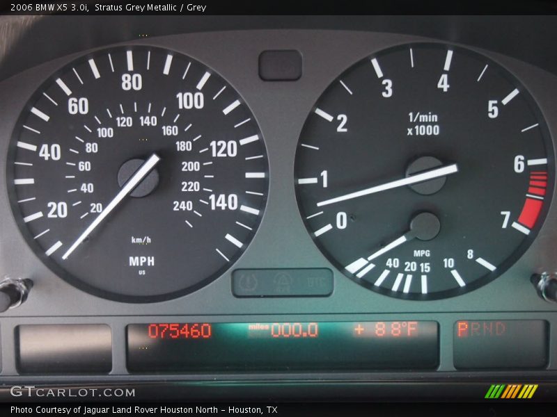 Stratus Grey Metallic / Grey 2006 BMW X5 3.0i