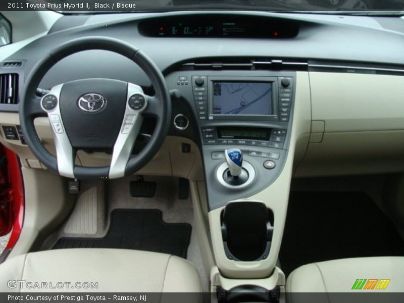 Black / Bisque 2011 Toyota Prius Hybrid II