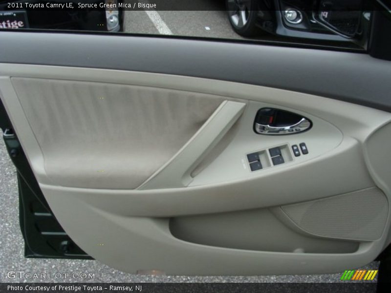 Spruce Green Mica / Bisque 2011 Toyota Camry LE