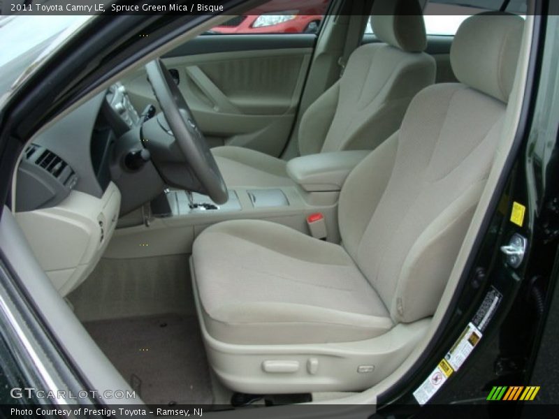 Spruce Green Mica / Bisque 2011 Toyota Camry LE