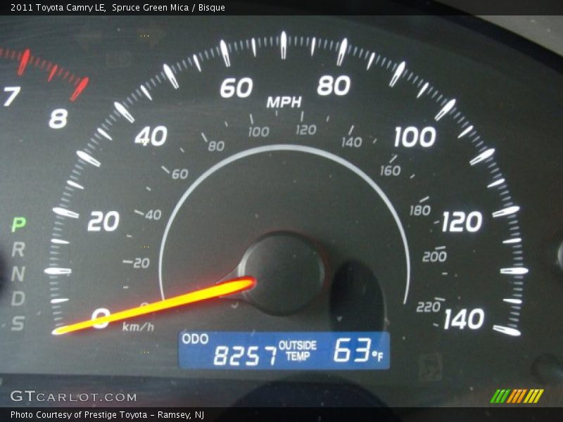 Spruce Green Mica / Bisque 2011 Toyota Camry LE