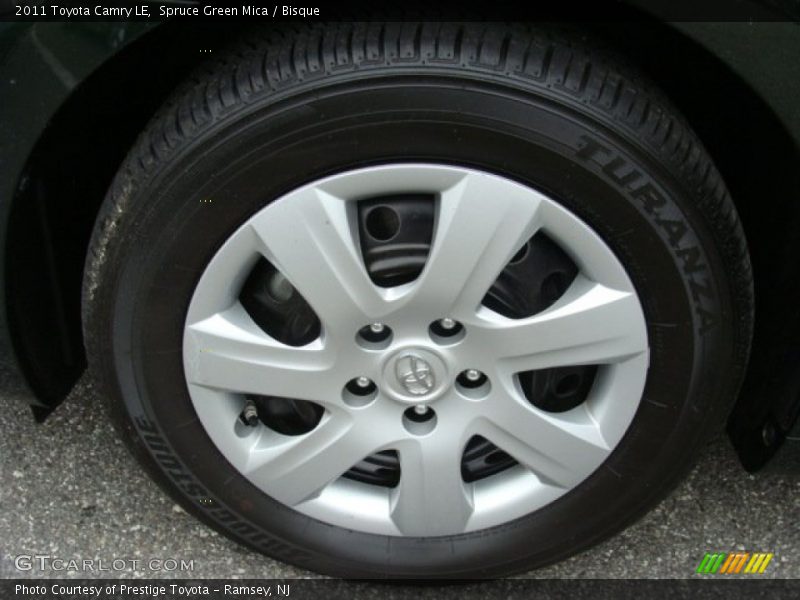 Spruce Green Mica / Bisque 2011 Toyota Camry LE