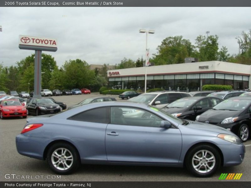 Cosmic Blue Metallic / Dark Stone 2006 Toyota Solara SE Coupe
