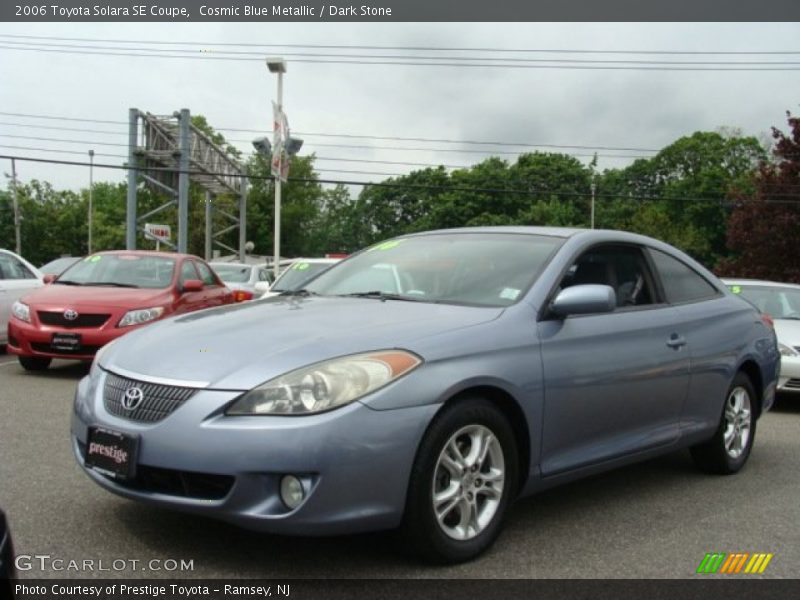Cosmic Blue Metallic / Dark Stone 2006 Toyota Solara SE Coupe