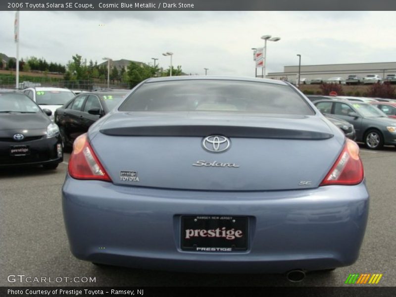 Cosmic Blue Metallic / Dark Stone 2006 Toyota Solara SE Coupe