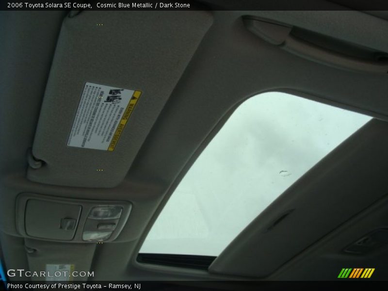 Cosmic Blue Metallic / Dark Stone 2006 Toyota Solara SE Coupe