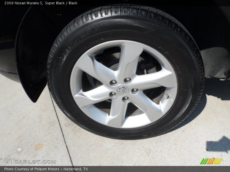 Super Black / Black 2009 Nissan Murano S