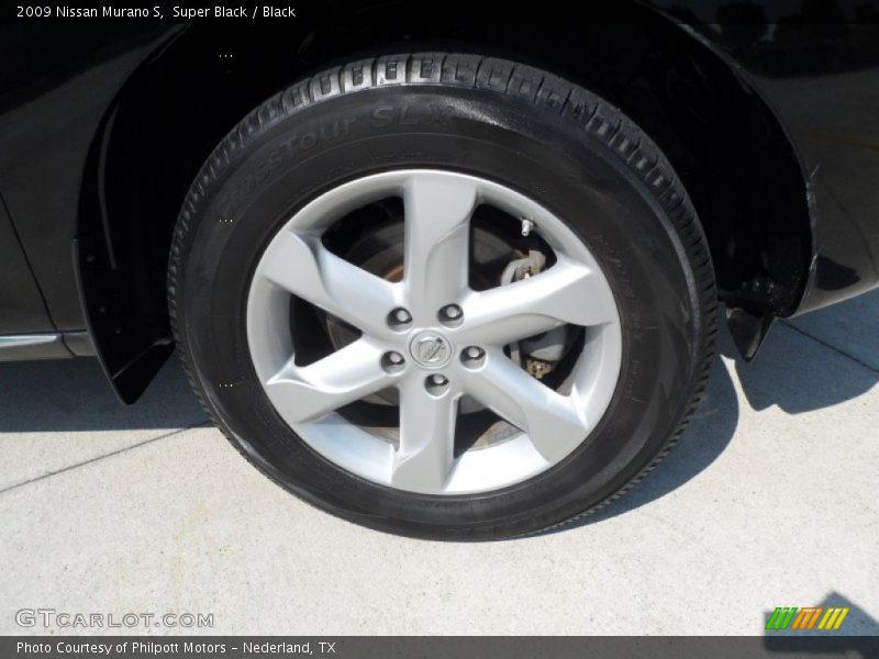 Super Black / Black 2009 Nissan Murano S