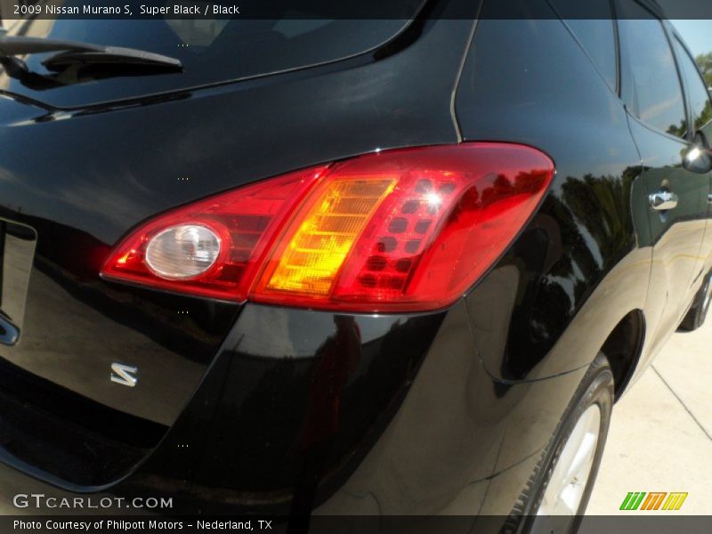 Super Black / Black 2009 Nissan Murano S