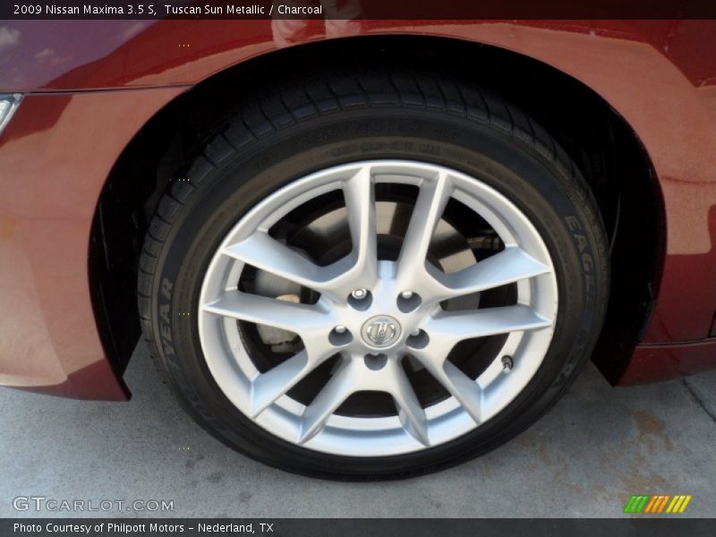 Tuscan Sun Metallic / Charcoal 2009 Nissan Maxima 3.5 S